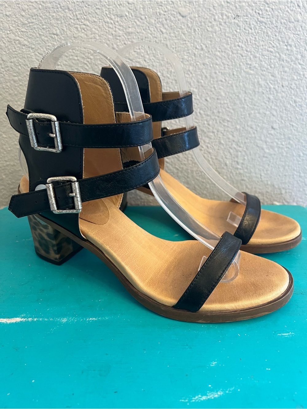 MM6 Maison Martin Margiela Leopard Hologram Sandal Size 38